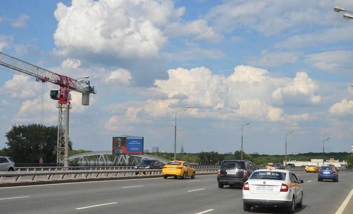 Фотография рекламного носителя, тип: Билборд 3x6, адрес: ТТК, 400 м до съезда на пр-т Мира, Москва, Россия. Сторона Bh1-Bh4 №882663