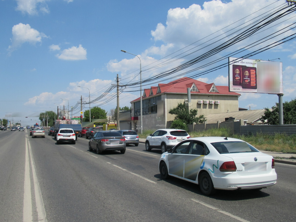Фотография рекламного носителя, тип: Билборд 3x6, адрес: Череповецкая ул., д.6, Волгоград, Волгоградская область, Россия. Сторона A №1000728