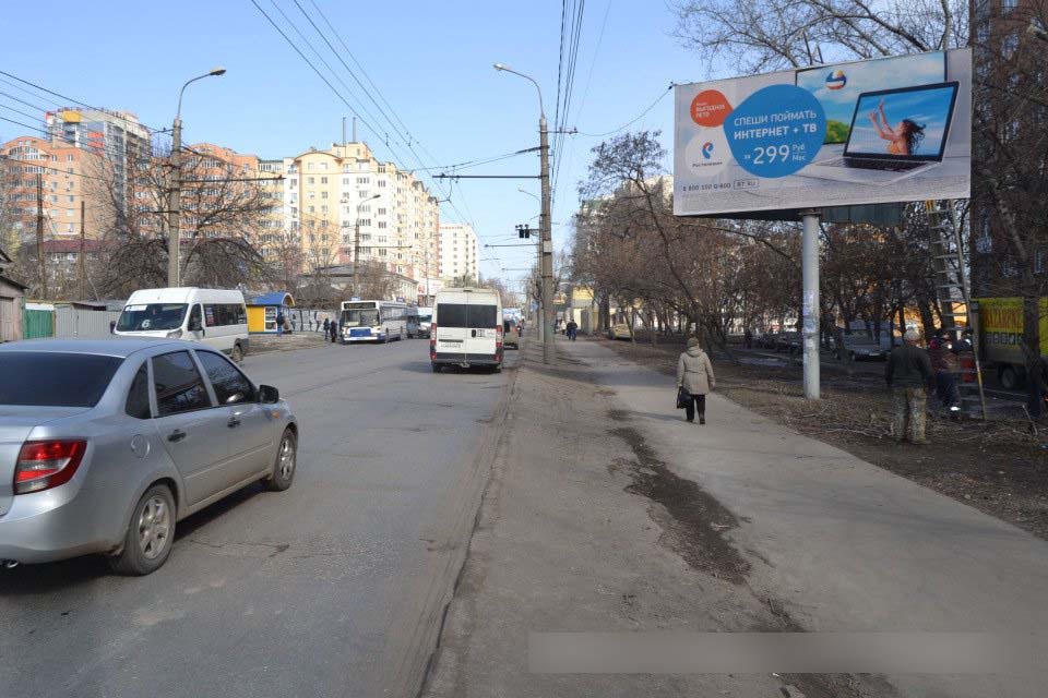 Фотография рекламного носителя, тип: Билборд 3x6, адрес: Калинина ул., д.74, Пенза, Пензенская область, Россия. Сторона А №741620