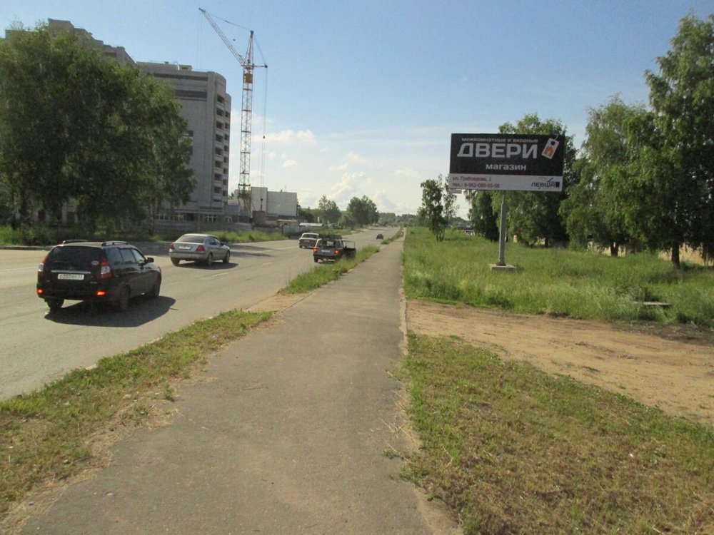 Фотография рекламного носителя, тип: Билборд 3x6, адрес: Ватутина ул., д.86, Ковров, Владимирская область, Россия. Сторона А №699248