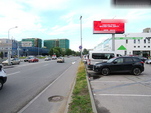 Фотография рекламного носителя, тип: Суперсайт 5x15, адрес: Уральская ул., д.20 Х КИМа пр-т., Санкт-Петербург, Россия. Сторона Ah1-Ah6 №721176