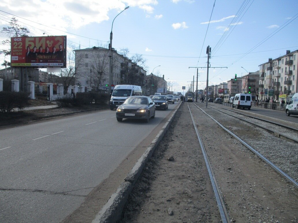 Фотография рекламного носителя, тип: Билборд 3x6, адрес: Терешковой ул., д.13, Улан-Удэ, Республика Бурятия, Россия. Сторона В №697187