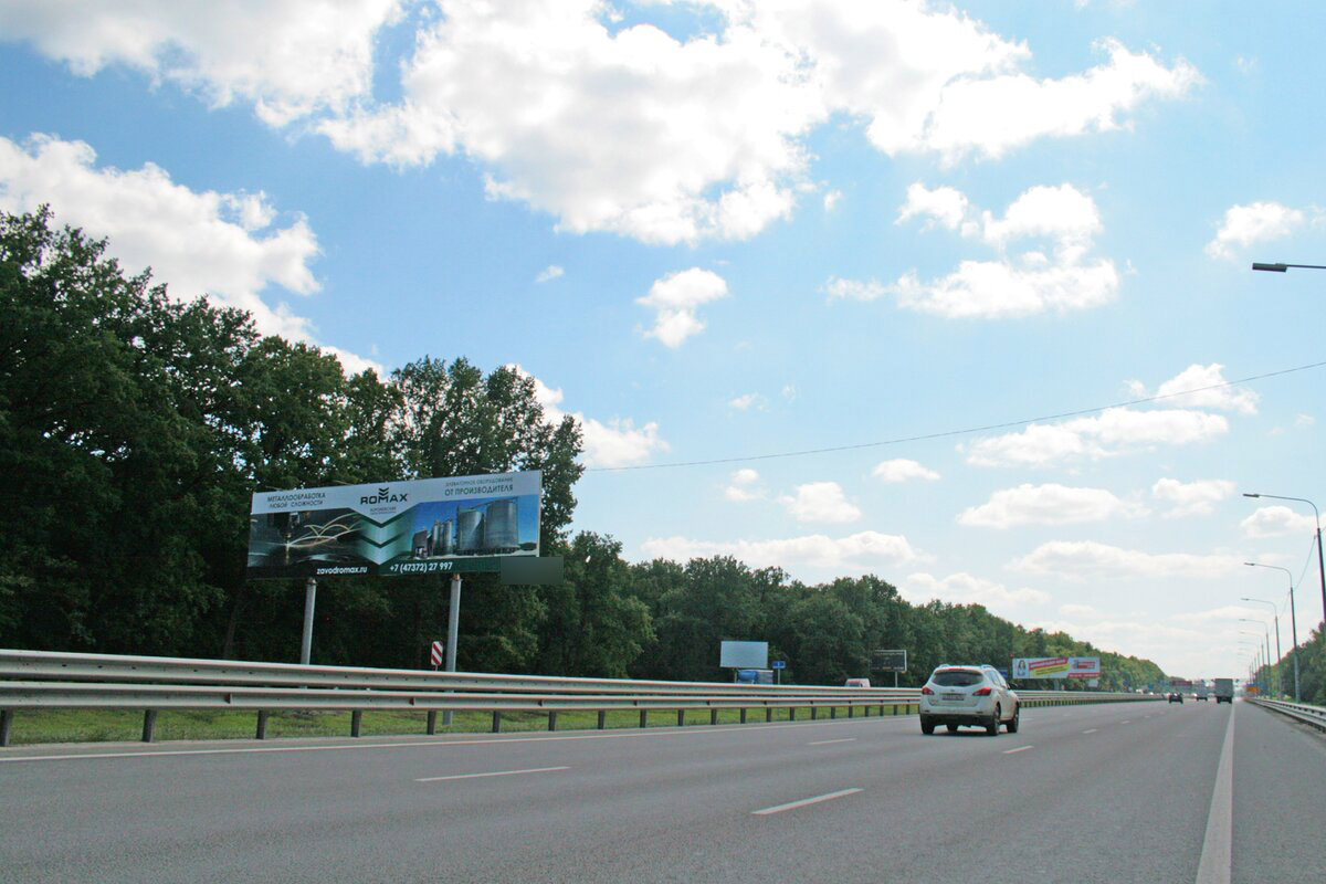 Фотография рекламного носителя, тип: Суперсайт 3x12, адрес: А-134 а/д., 5 190м, Воронеж, Воронежская область, Россия. Сторона А №704887