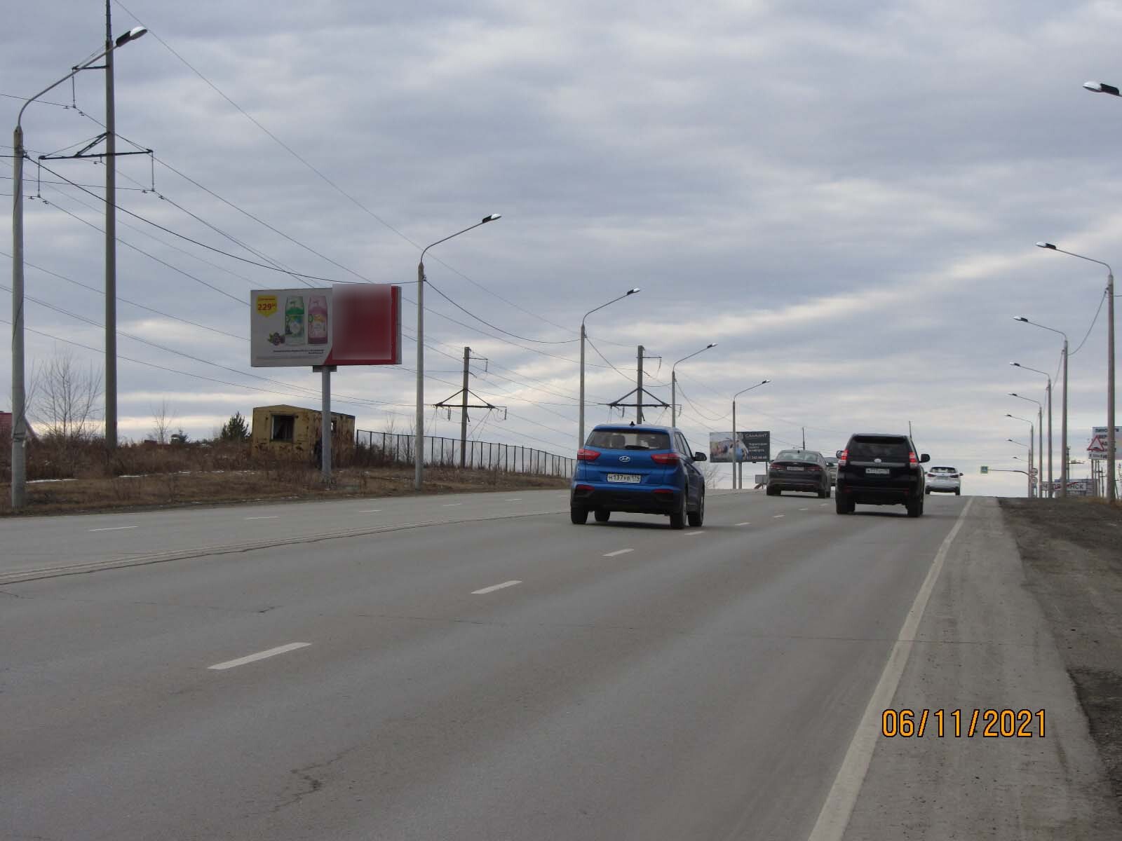 Фотография рекламного носителя, тип: Билборд 3x6, адрес: Западное ш., поворот на Западный 2 пос., поз.5, Челябинск, Челябинская область, Россия. Сторона В №491559