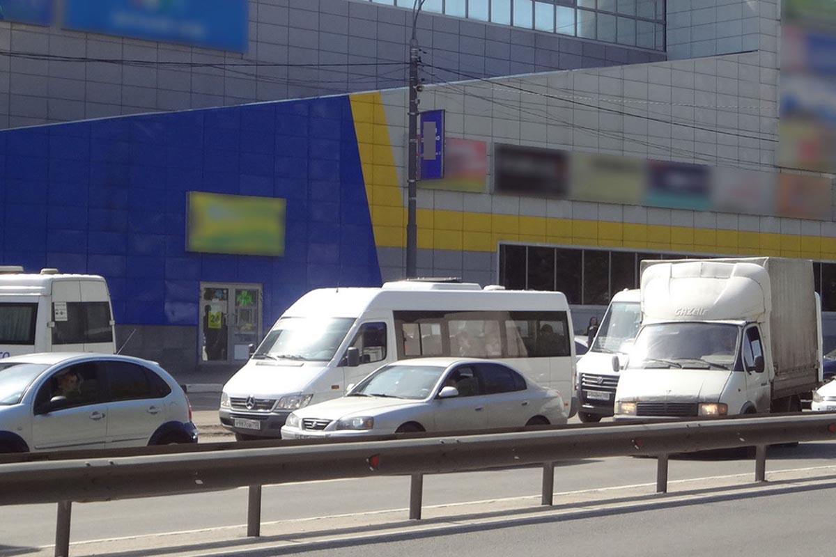 Фотография рекламного носителя, тип: Панель-кронштейн, адрес: Октябрьский пр-т., д.146, Люберцы, Московская область, Россия. Сторона В №634631