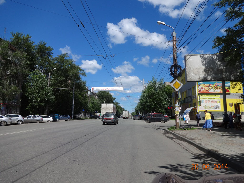Фотография рекламного носителя, тип: Билборд 3x6, адрес: Сталеваров ул., д.7, Челябинск, Челябинская область, Россия. Сторона А №491586