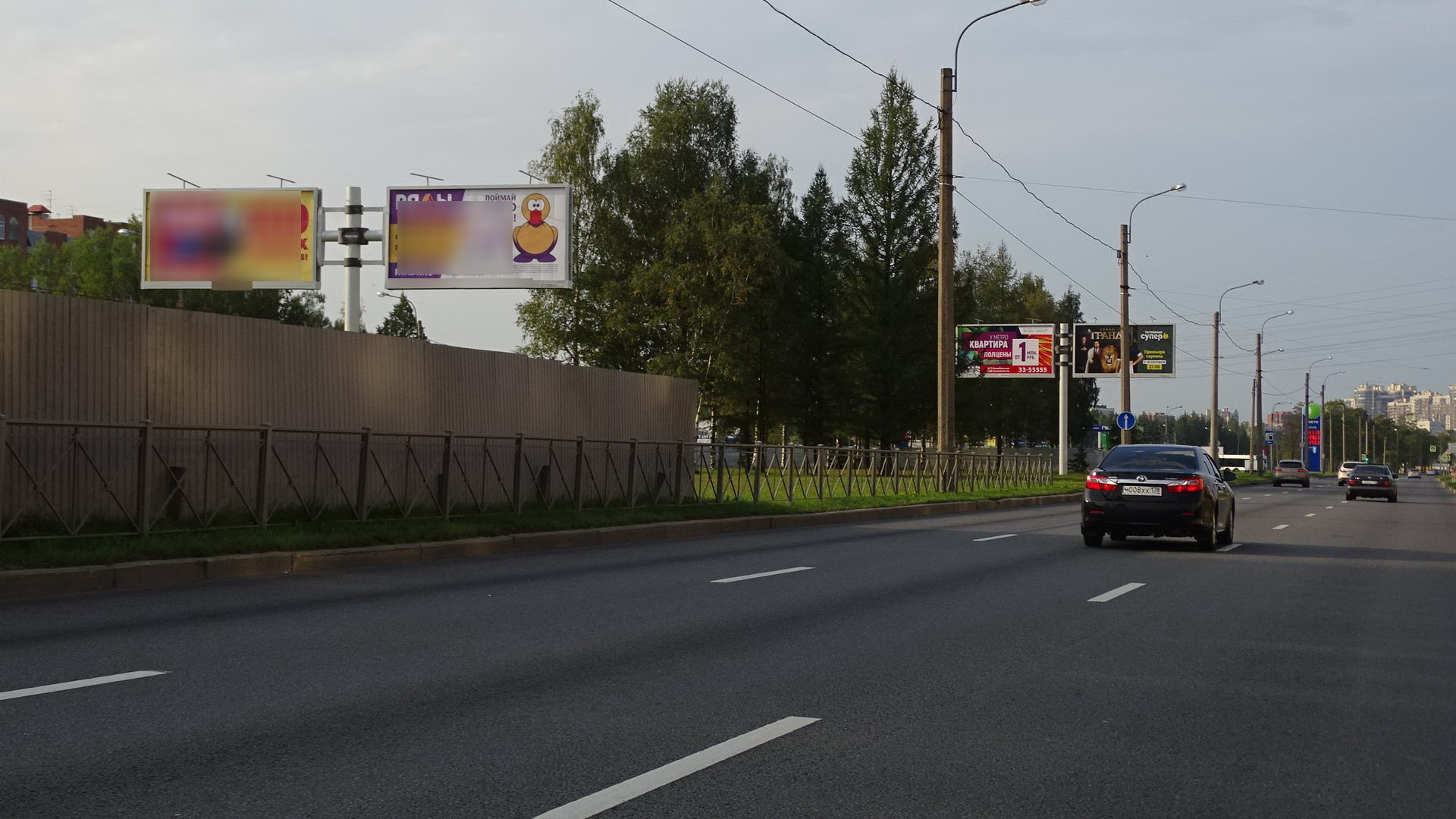 Фотография рекламного носителя, тип: Билборд 3x6, адрес: Руставели пр-т., д.37, поз.2, Санкт-Петербург, Россия. Сторона А4 №767963