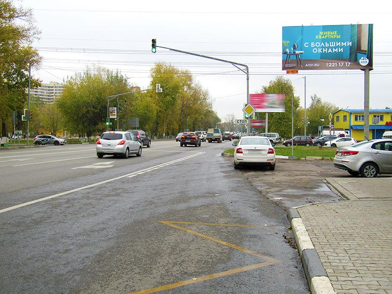 Фотография рекламного носителя, тип: Билборд 3x6, адрес: Волоколамское ш., 23 750м, Московская область, Россия. Сторона А №774082