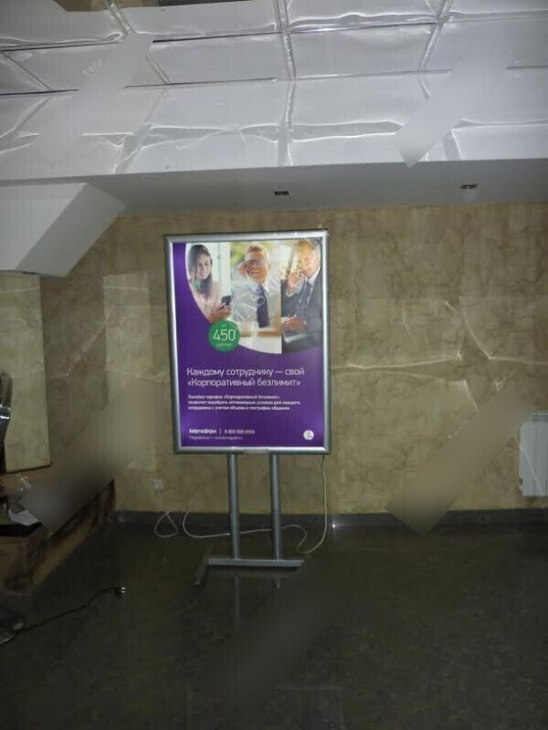 Фотография рекламного носителя, тип: Лайтбокс, адрес: Бизнес-центр «Деловой центр "Спутник"», Аткарская ул., д.66, Саратов, Саратовская область, Россия. Сторона/вариант №657593