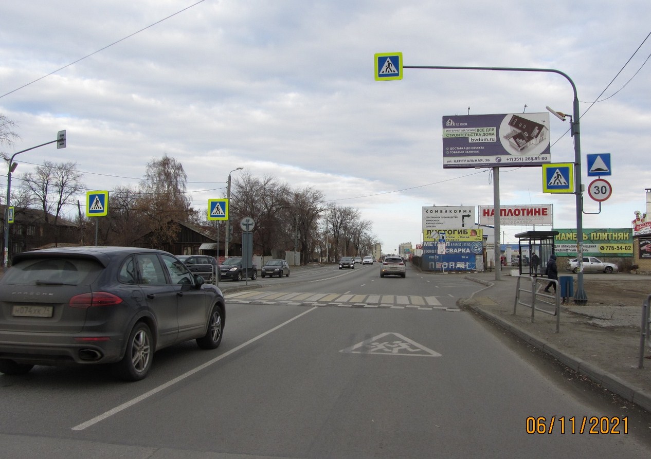 Фотография рекламного носителя, тип: Билборд 3x6, адрес: Северная ул., д.13, Челябинск, Челябинская область, Россия. Сторона A №1059998