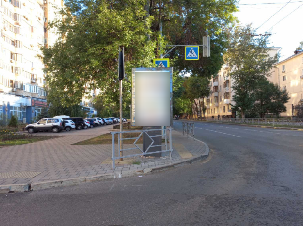 Фотография рекламного носителя, тип: Пилон, адрес: Агибалова ул., д.48 Х Красноармейская ул., Самара, Самарская область, Россия. Сторона В №1079058