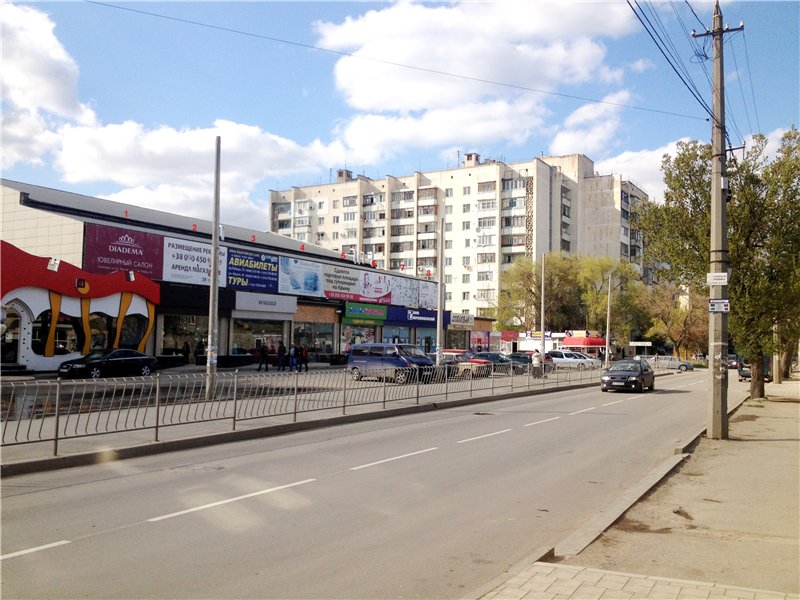 Фотография рекламного носителя, тип: Билборд 3x6, адрес: Дм. Ульянова ул., д.1-2, Евпатория, Республика Крым, Россия. Сторона А5 №488653