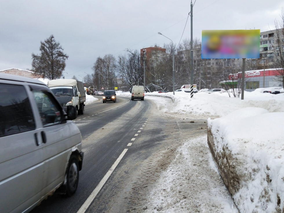Фотография рекламного носителя, тип: Билборд 3x6, адрес: Мадонская ул., д.26, Орехово-Зуево, Московская область, Россия. Сторона А №1014730