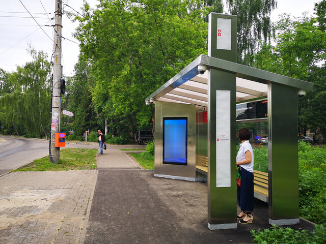 Фотография рекламного носителя, тип: Остановка, адрес: Вождей Революции ул., ост. Вождей Революции ул., Нижний Новгород, Нижегородская область, Россия. Сторона A1-А10 №873370