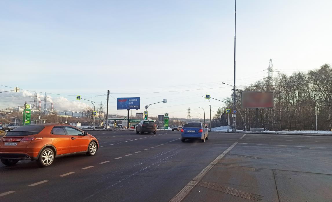 Фотография рекламного носителя, тип: Билборд 3x6, адрес: Старокачаловская ул. Х Старобитцевская ул., Москва, Россия. Сторона Б №847883