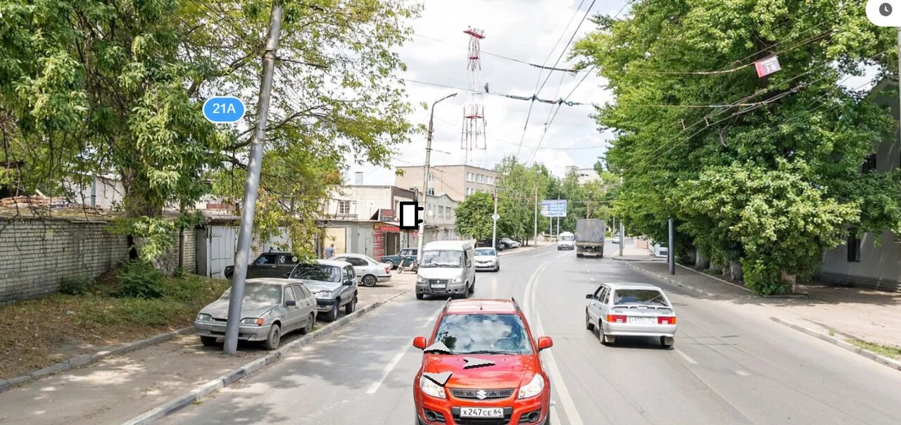 Фотография рекламного носителя, тип: Панель-кронштейн, адрес: 2-ой станционный пр-зд., д.21а, Саратов, Саратовская область, Россия. Сторона Б №834692