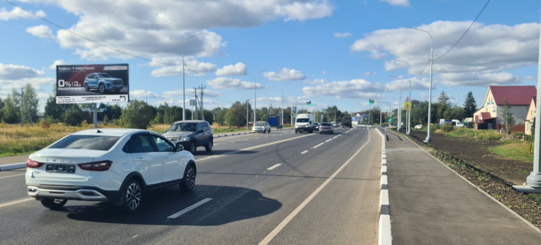 Фотография рекламного носителя, тип: Билборд 3x6, адрес: Орел - Ливны - Елец а/д, поз.1, Орел, Орловская область, Россия. Сторона B №1063115