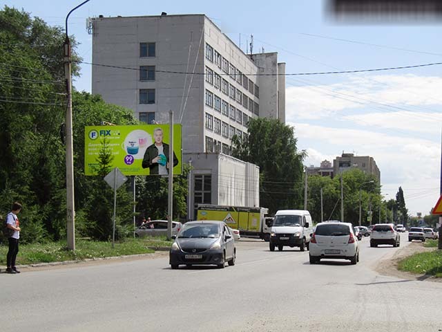 Фотография рекламного носителя, тип: Билборд 3x6, адрес: Куйбышева ул., д.77, Омск, Омская область, Россия. Сторона Б №616900