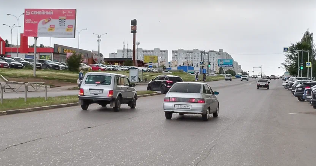 Фотография рекламного носителя, тип: Билборд 3x6, адрес: Тархова ул., д.44, Саратов, Саратовская область, Россия. Сторона Б №1078138