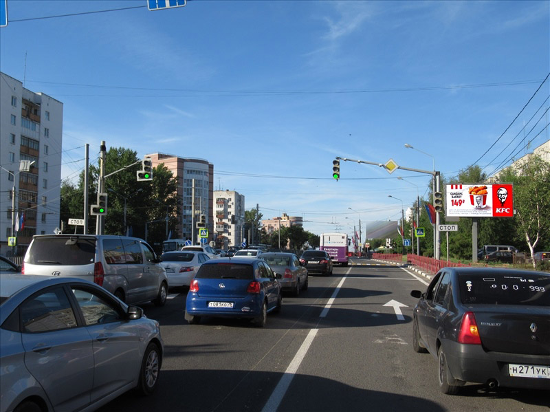 Фотография рекламного носителя, тип: Билборд 3x6, адрес: Московский пр-т., д.163, Ярославль, Ярославская область, Россия. Сторона А12 №794193