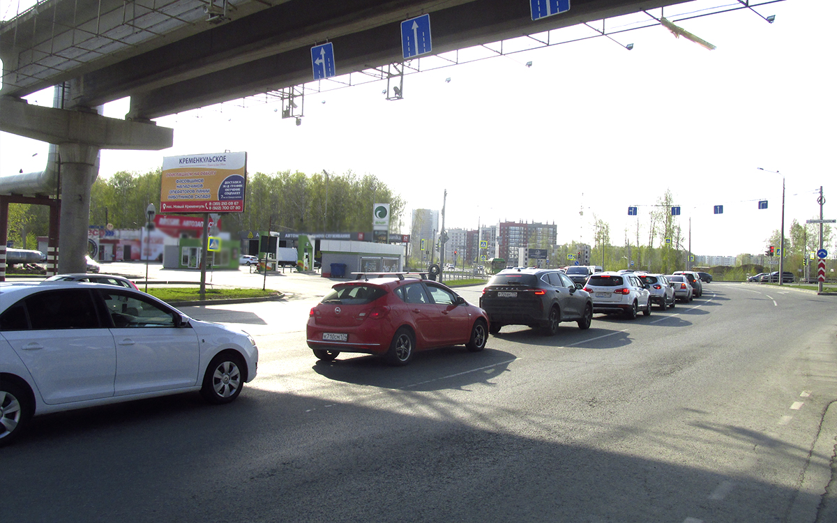 Фотография рекламного носителя, тип: Билборд 3x6, адрес: Молодогвардейцев ул., д.2Б Х Краснопольский пр-т., Челябинск, Челябинская область, Россия. Сторона B №1026873