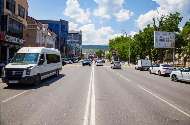 Фотография рекламного носителя, тип: Билборд 3x4, адрес: Магомеда Ярагского пр-т., Педагогический университет, Махачкала, Республика Дагестан, Россия. Сторона А №1096390