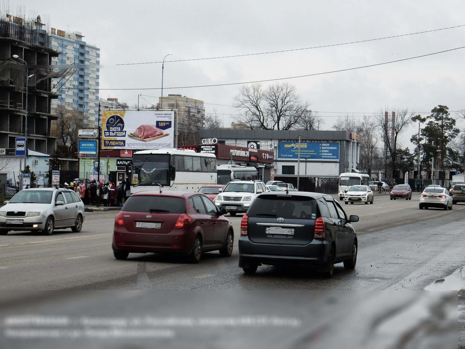 Фотография рекламного носителя, тип: Билборд 3x6, адрес: Российская ул., д.448, Краснодар, Краснодарский край, Россия. Сторона Б №498992