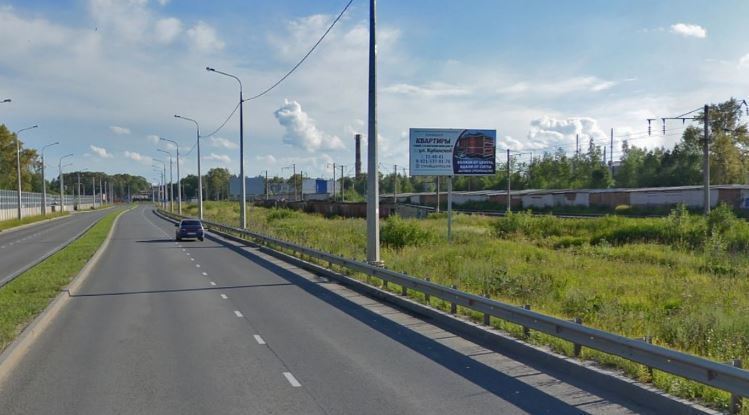 Фотография рекламного носителя, тип: Билборд 3x6, адрес: Белозерское ш., 300м от путепровода в сторону пр. Победы, Вологда, Вологодская область, Россия. Сторона А №971944