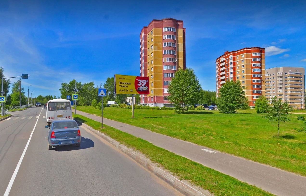 Фотография рекламного носителя, тип: Билборд 3x6, адрес: Королева ул., д.13, Зеленодольск, Республика Татарстан, Россия. Сторона A №960354