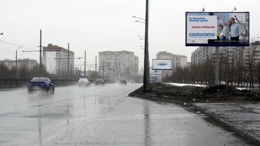 Фотография рекламного носителя, тип: Билборд 3x6, адрес: Большая Крыловка ул., поз.3, Казань, Республика Татарстан, Россия. Сторона А №678973