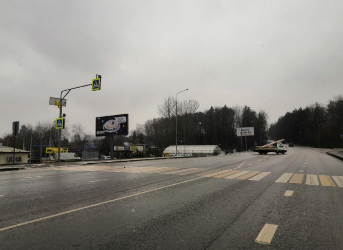 Фотография рекламного носителя, тип: Билборд 3x6, адрес: Балтия-КП Княжье Озеро-П. Слобода а/д., 1 200м, Московская область, Россия. Сторона Б №564975