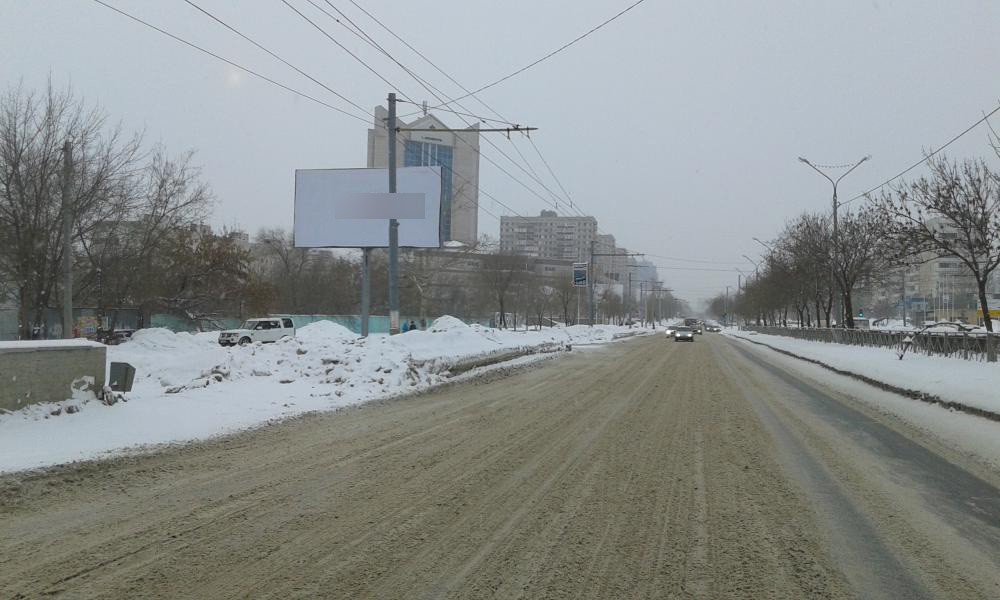 Фотография рекламного носителя, тип: Билборд 3x6, адрес: Чкалова ул., д.32а Х Кима ул., Оренбург, Оренбургская область, Россия. Сторона B №647598