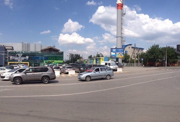 Фотография рекламного носителя, тип: Ситиборд 2.7x3.7, адрес: Нагибина пр-кт., д.34 "Аквапарк", Ростов-на-Дону, Ростовская область, Россия. Сторона A1-A5 №398588