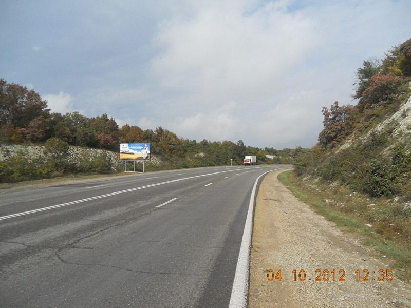 Фотография рекламного носителя, тип: Билборд 3x6, адрес: Краснодар-Новороссийск а/д А-146, поворот на ст. Раевская, Новороссийск, Краснодарский край, Россия. Сторона Б №1021110