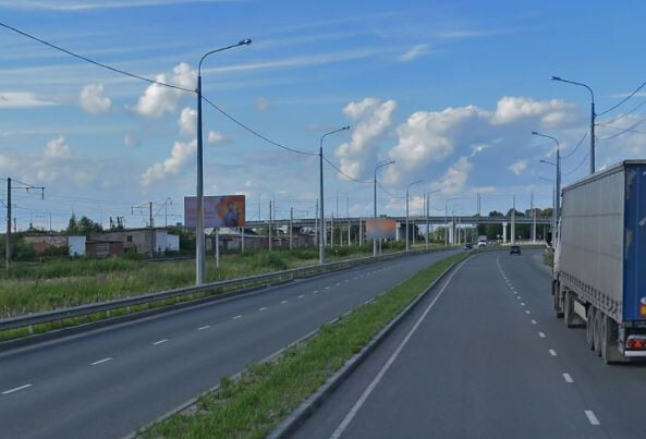 Фотография рекламного носителя, тип: Билборд 3x6, адрес: Белозерское ш., 300м от путепровода в сторону пр. Победы, Вологда, Вологодская область, Россия. Сторона Б №971943