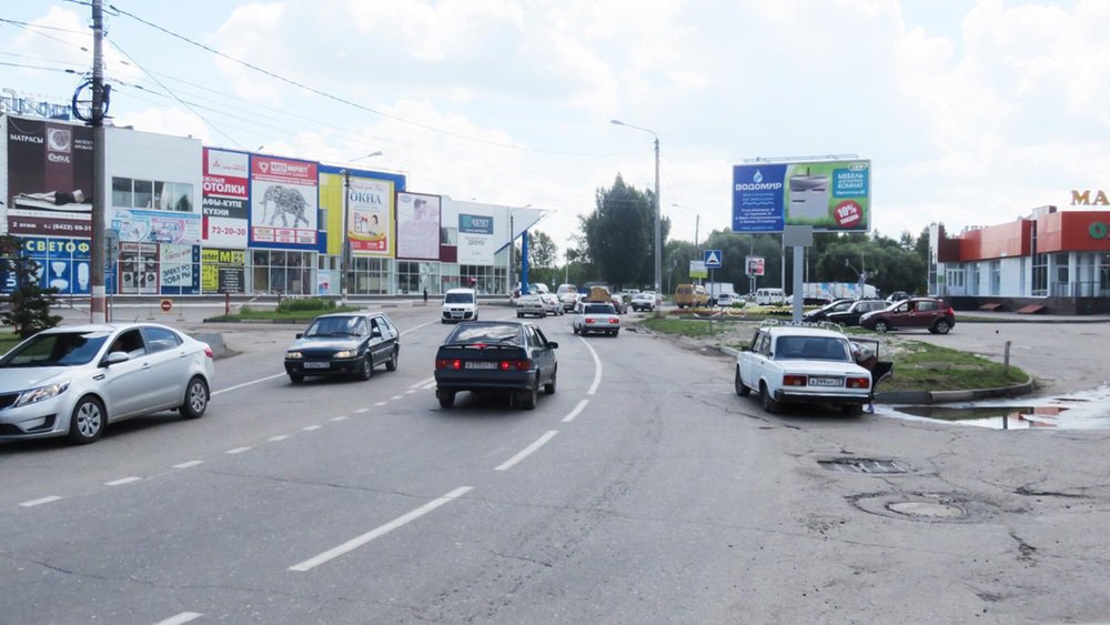 Фотография рекламного носителя, тип: Билборд 3x6, адрес: Камышинская ул., д.15 Х Шолмова ул., Ульяновск, Ульяновская область, Россия. Сторона A №690204