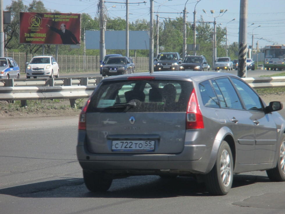 Фотография рекламного носителя, тип: Билборд 3x6, адрес: Енисейская ул. X Кировская развязка, Омск, Омская область, Россия. Сторона В №1009768