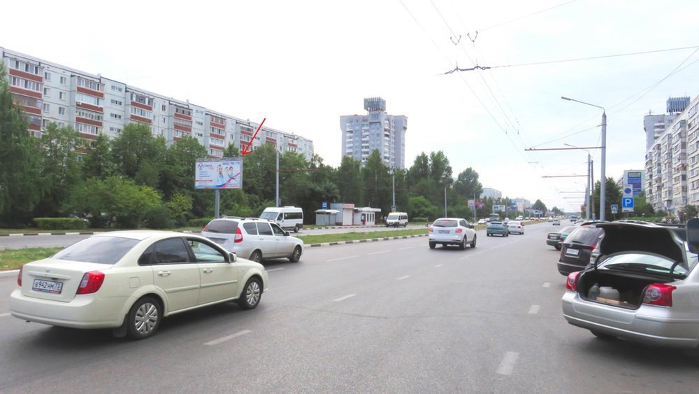 Фотография рекламного носителя, тип: Билборд 3x6, адрес: Ленинского Комсомола пр-т. Х Генерала Тюленева пр-т., Ульяновск, Ульяновская область, Россия. Сторона B №690467