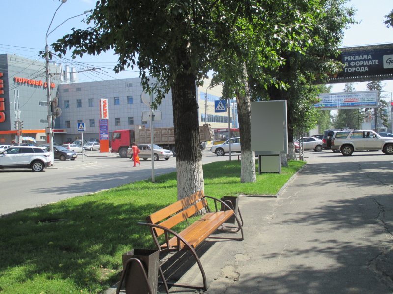 Фотография рекламного носителя, тип: Ситиформат 1.8x1.2, адрес: Ленина пр-т., д.14, Барнаул, Алтайский край, Россия. Сторона В №498140