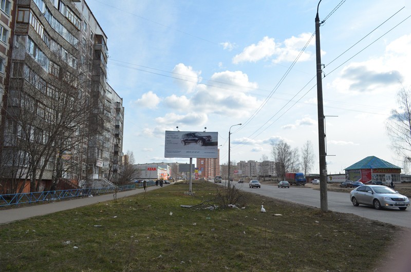 Фотография рекламного носителя, тип: Билборд 3x6, адрес: Строителей ул., д.24, Ковров, Владимирская область, Россия. Сторона Б №594634