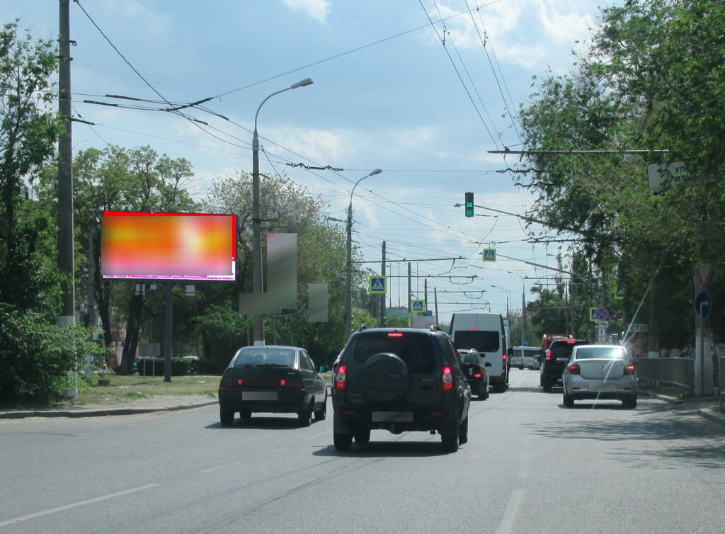 Фотография рекламного носителя, тип: Билборд 3x6, адрес: Еременко ул., д.130, н-в, Волгоград, Волгоградская область, Россия. Сторона А12 №979190