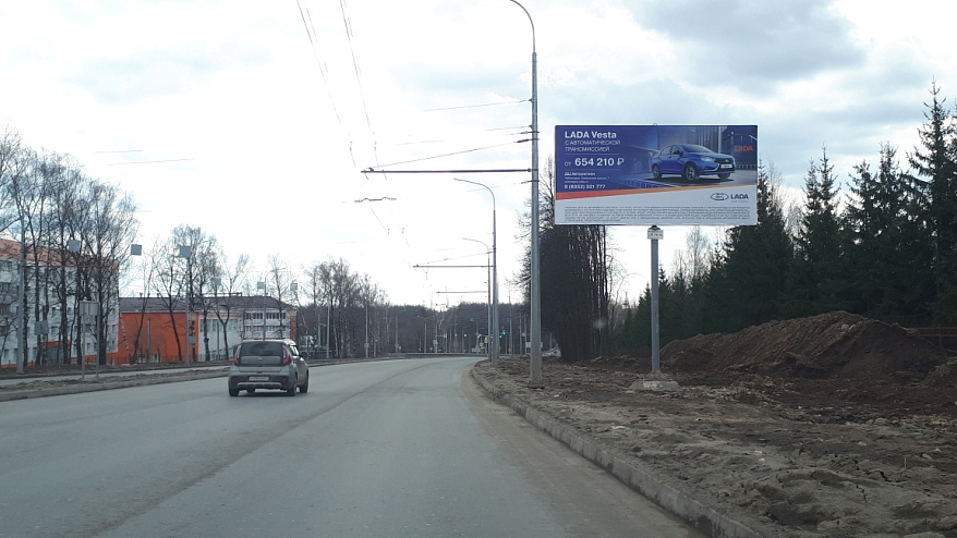 Фотография рекламного носителя, тип: Билборд 3x6, адрес: И. Яковлева пр-т., ботанический сад, Чебоксары, Республика Чувашия, Россия. Сторона A №740887