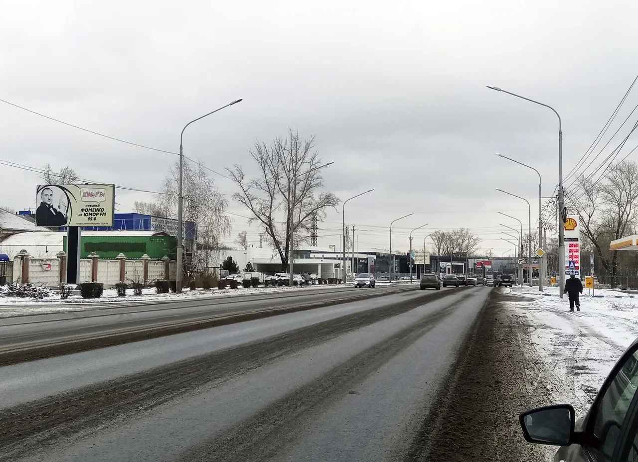 Фотография рекламного носителя, тип: Билборд 3x6, адрес: Трамвайная ул., д.4, Новокузнецк, Кемеровская область, Россия. Сторона B №1056968