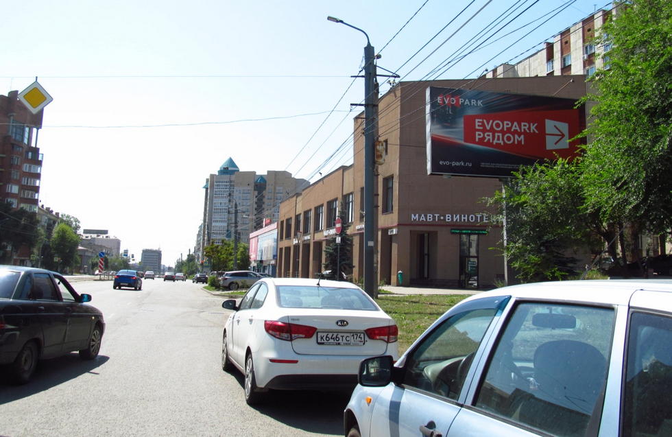 Фотография рекламного носителя, тип: Билборд 3x6, адрес: Цвиллинга ул. Х Перовской ул., Челябинск, Челябинская область, Россия. Сторона А №376857