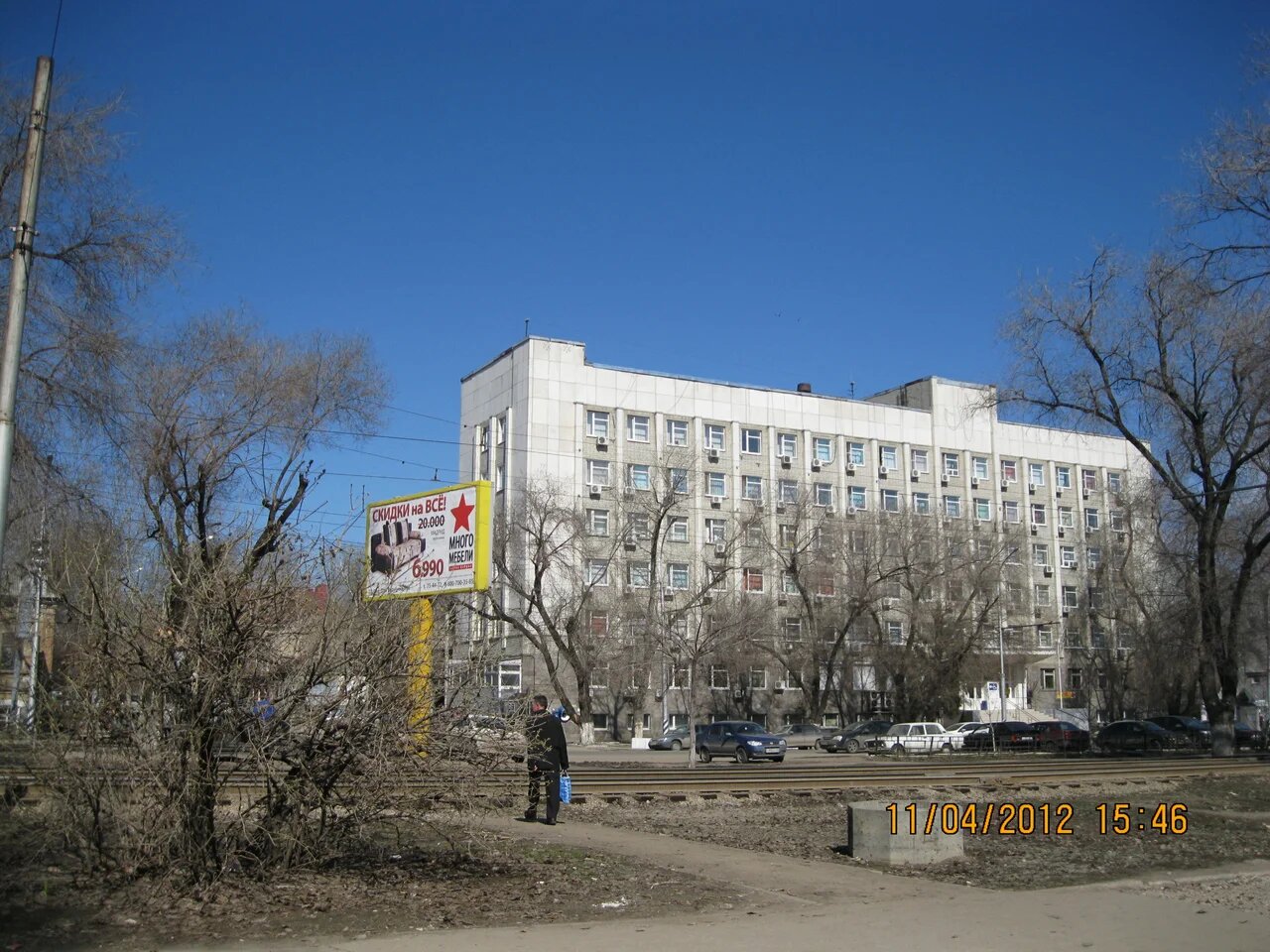 Фотография рекламного носителя, тип: Билборд 3x6, адрес: Б. Горная ул. Х Железнодорожная ул., Саратов, Саратовская область, Россия. Сторона Б №834636