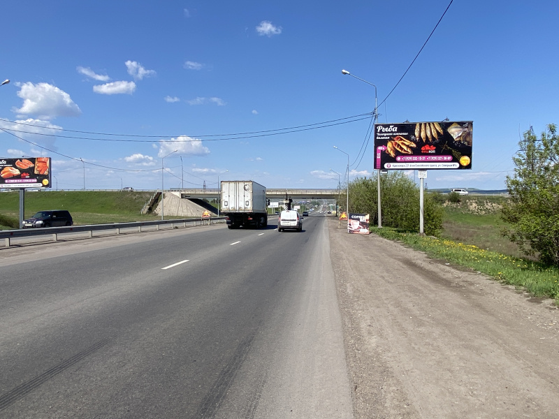 Фотография рекламного носителя, тип: Билборд 3x6, адрес: Енисейский тракт, 70м от путепровода, Красноярск, Красноярский край, Россия. Сторона А №779928
