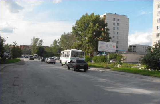 Фотография рекламного носителя, тип: Билборд 3x6, адрес: Челюскинцев ул., д.30, Асбест, Свердловская область, Россия. Сторона A №1084849