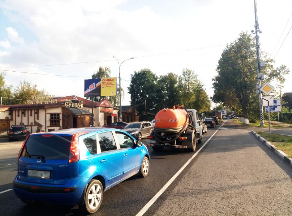 Фотография рекламного носителя, тип: Билборд 3x6, адрес: Ильинское ш., 8 550м, Красногорск, Московская область, Россия. Сторона Б1 №658331