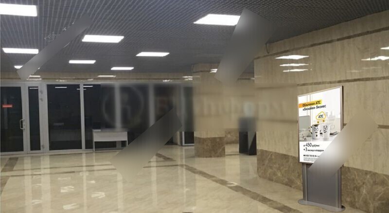 Фотография рекламного носителя, тип: Лайтбокс, адрес: Бизнес-центр «Россия», Волгоградский про-т., д.26, стр.1, Москва, Россия. Сторона/вариант №830907