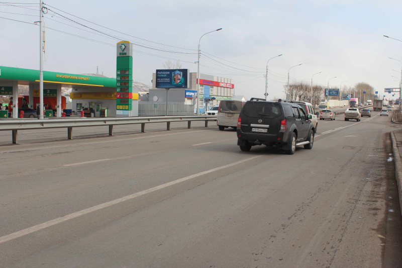 Фотография рекламного носителя, тип: Билборд 3x6, адрес: Калинина ул., д.90г, Красноярск, Красноярский край, Россия. Сторона Б №1096336